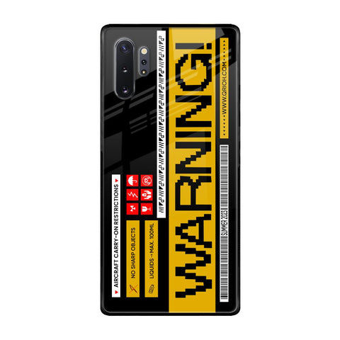 Aircraft Warning Glossy Case for Samsung Galaxy Note 10 Plus