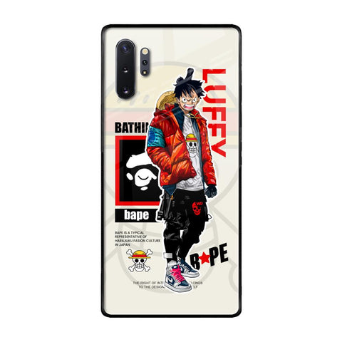 Bape Luffy Glossy Case for Samsung Galaxy Note 10 Plus
