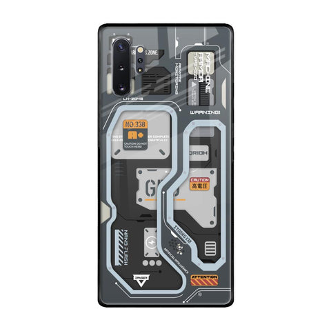Retro Futuristic Glossy Case for Samsung Galaxy Note 10 Plus