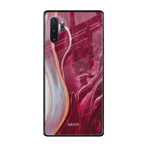 Crimson Ruby Glossy Case for Samsung Galaxy Note 10 Plus