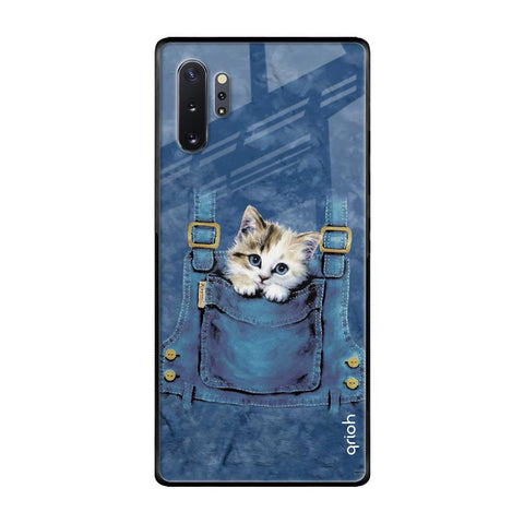 Kitty In Pocket Glossy Case For Samsung Galaxy Note 10 Plus