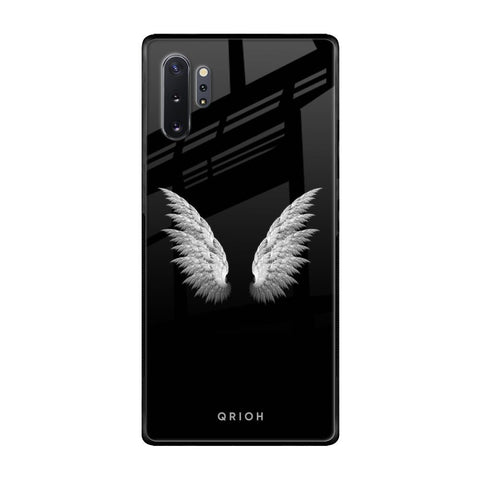 White Angel Wings Glossy Case for Samsung Galaxy Note 10 Plus