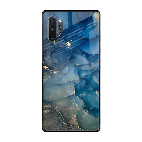 Blue Cool Marble Glossy Case for Samsung Galaxy Note 10 Plus