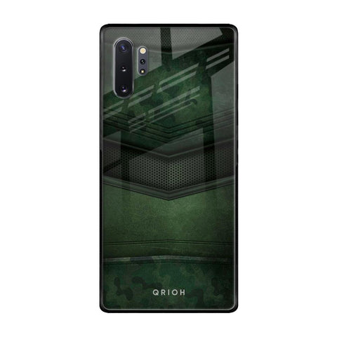 Green Leather Glossy Case for Samsung Galaxy Note 10 Plus