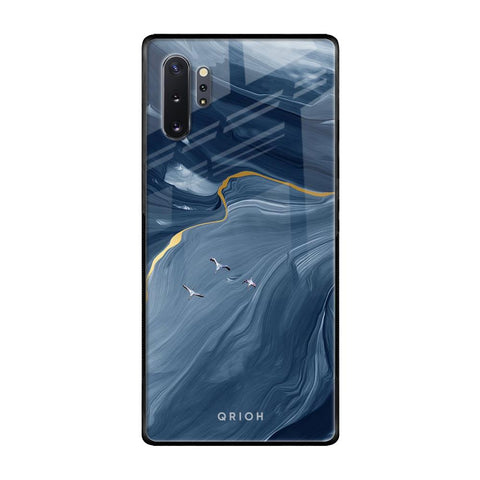 Deep Ocean Marble Glossy Case for Samsung Galaxy Note 10 Plus