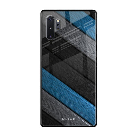 Multicolor Wooden Effect Glossy Case for Samsung Galaxy Note 10 Plus