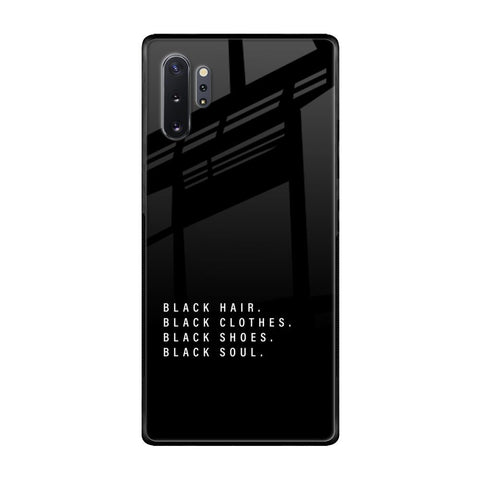 Black Soul Glossy Case for Samsung Galaxy Note 10 Plus