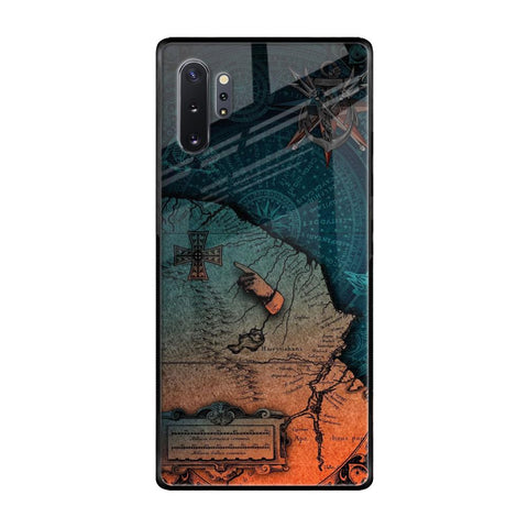 Geographical Map Glossy Case for Samsung Galaxy Note 10 Plus