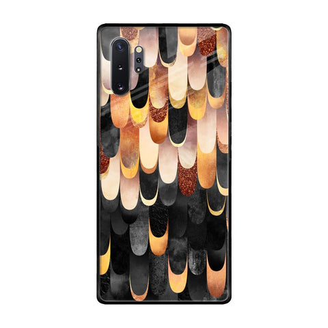 Bronze Abstract Glossy Case for Samsung Galaxy Note 10 Plus
