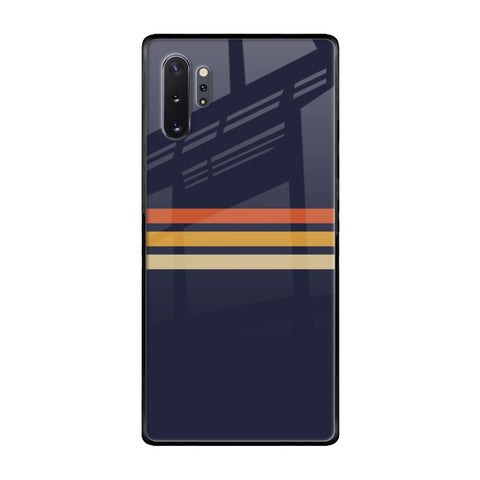 Tricolor Stripes Glossy Case For Samsung Galaxy Note 10 Plus