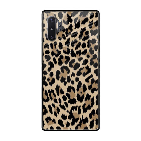 Leopard Seamless Glossy Case For Samsung Galaxy Note 10 Plus