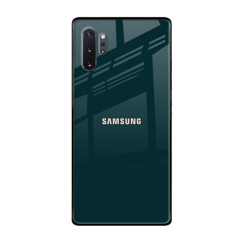 Hunter Green Glossy Case For Samsung Galaxy Note 10 Plus