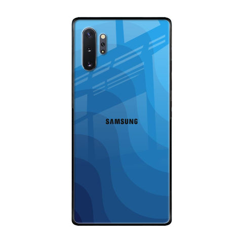 Blue Wave Abstract Glossy Case for Samsung Galaxy Note 10 Plus