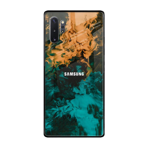Watercolor Wave Glossy Case for Samsung Galaxy Note 10 Plus