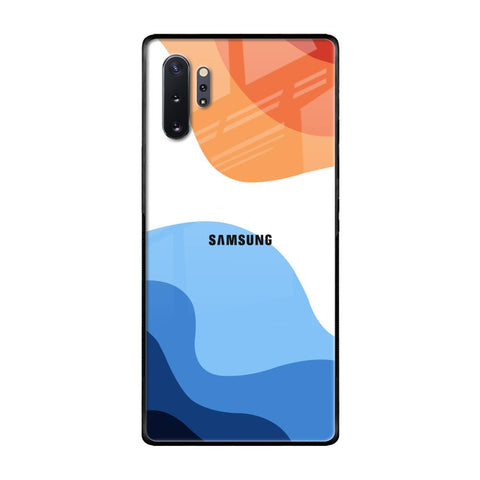 Wavy Color Pattern Glossy Case for Samsung Galaxy Note 10 Plus