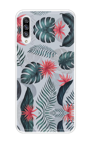 Retro Floral Leaf Soft Cover for Samsung Galaxy A50s