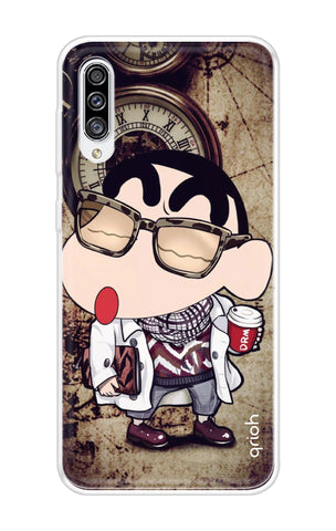 Nerdy Shinchan Soft Cover for Samsung Galaxy A50s