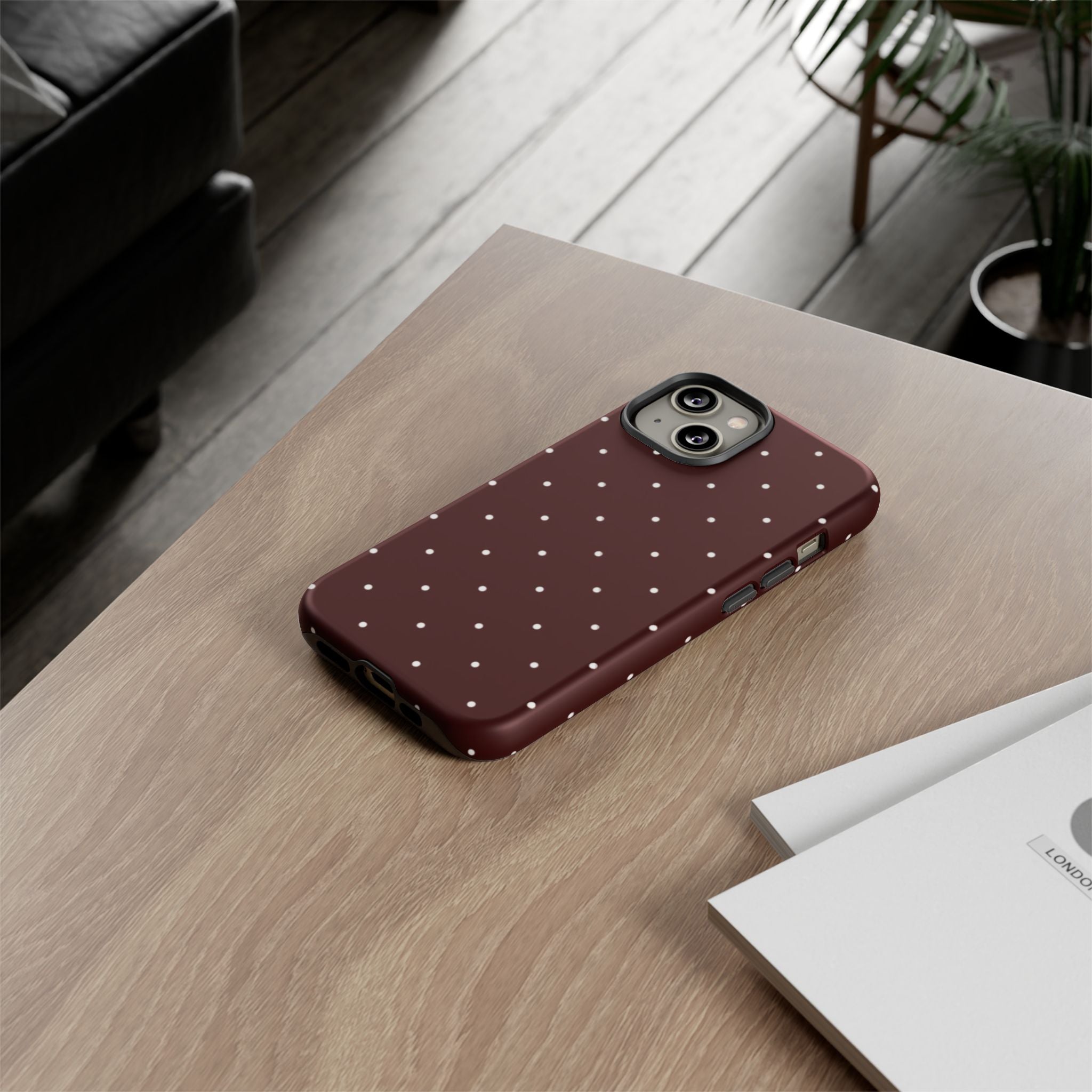 Berry Dots Premium Tough Shining Phone Case (Double Layer) Available For All iPhone Models