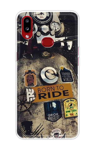 Ride Mode On Soft Cover for Samsung Galaxy A10s