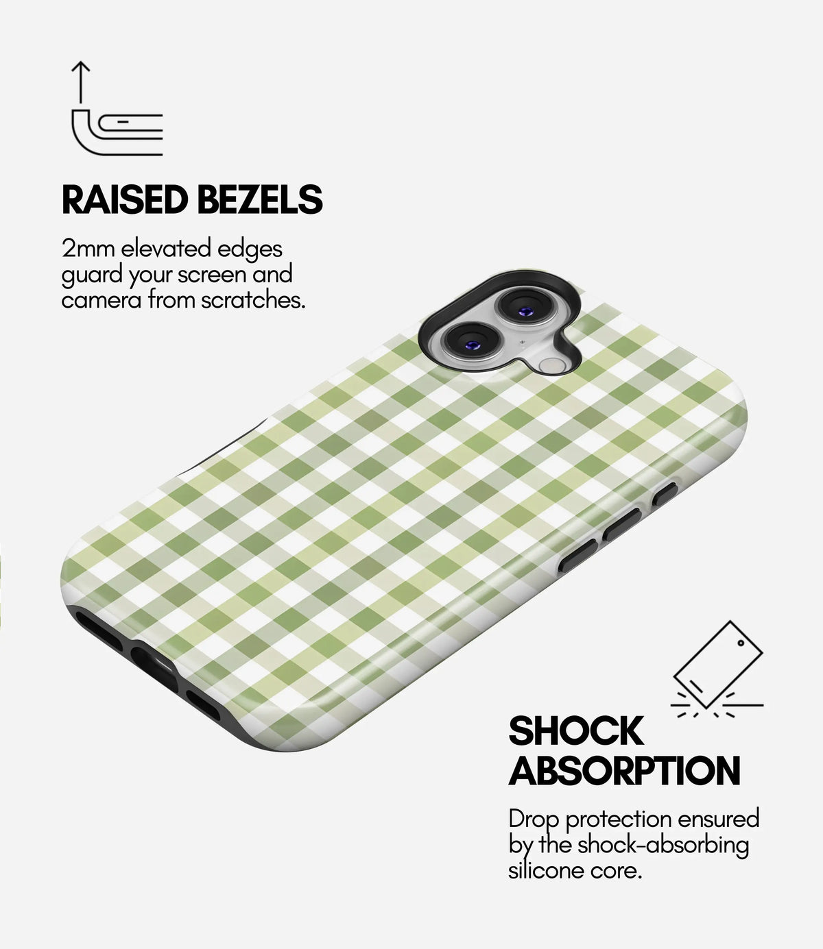 Sage Cottage Premium Tough Shining Phone Case (Double Layer) Available For All iPhone Models