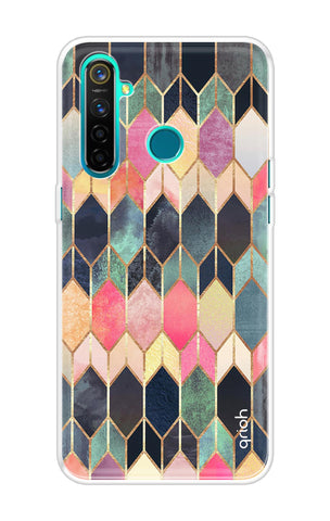 Shimmery Pattern Soft Cover for Realme 5 Pro