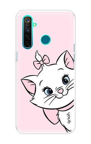 Cute Kitty Soft Cover For Realme 5 Pro
