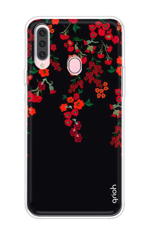 Floral Deco Soft Cover For Samsung Galaxy A20s