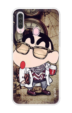 Nerdy Shinchan Soft Cover for Samsung Galaxy A20s