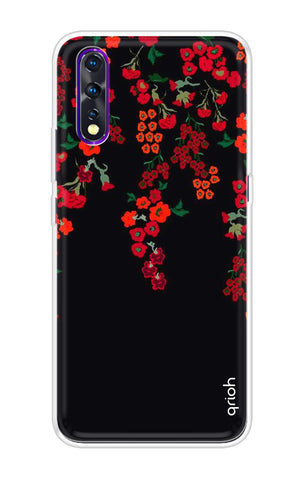 Floral Deco Soft Cover For Vivo Z1X