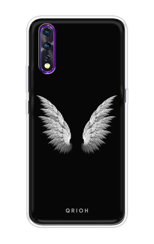 White Angel Wings Soft Cover for Vivo Z1X