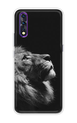 Lion Looking to Sky Soft Cover for Vivo Z1X