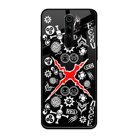 Red Zone Glossy Case for Xiaomi Redmi Note 8 Pro