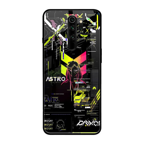 Astro Glitch Glossy Case for Xiaomi Redmi Note 8 Pro