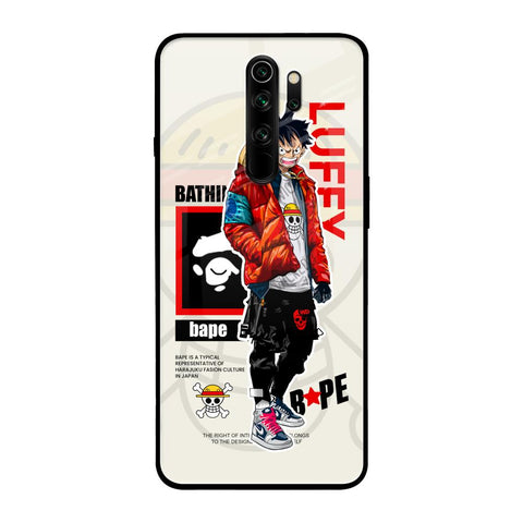 Bape Luffy Glossy Case for Xiaomi Redmi Note 8 Pro