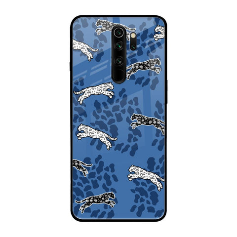 Blue Cheetah Glossy Case for Xiaomi Redmi Note 8 Pro