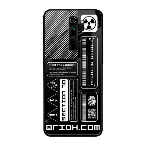 Futuristic Art Glossy Case for Xiaomi Redmi Note 8 Pro