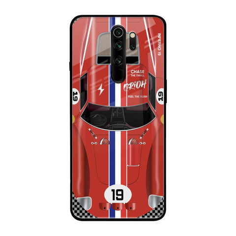 Racing Vintage Glossy Case for Xiaomi Redmi Note 8 Pro