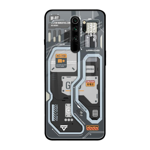 Retro Futuristic Glossy Case for Xiaomi Redmi Note 8 Pro