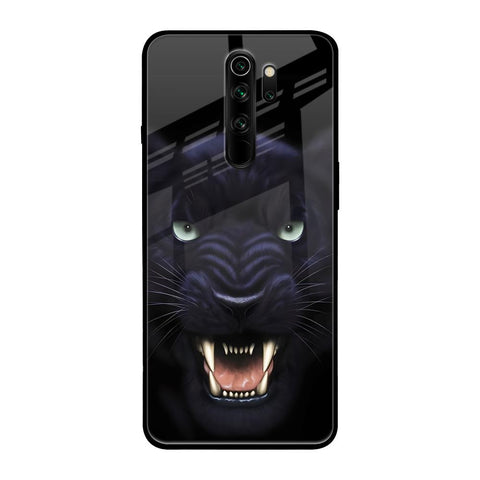 Angry Black Leopard Glossy Case for Xiaomi Redmi Note 8 Pro