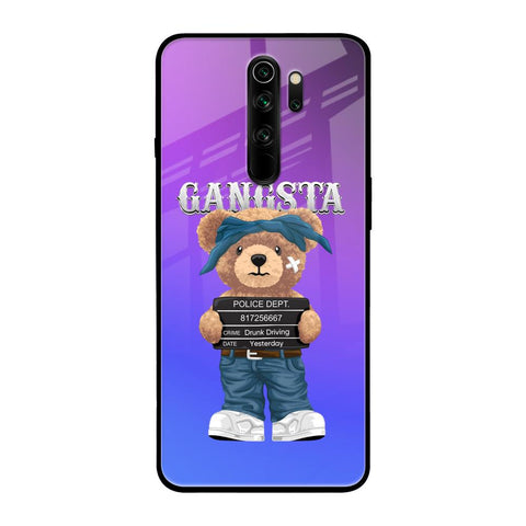 Gangsta Bear Glossy Case for Xiaomi Redmi Note 8 Pro