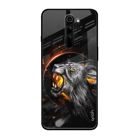 Aggressive Lion Glossy Case for Xiaomi Redmi Note 8 Pro