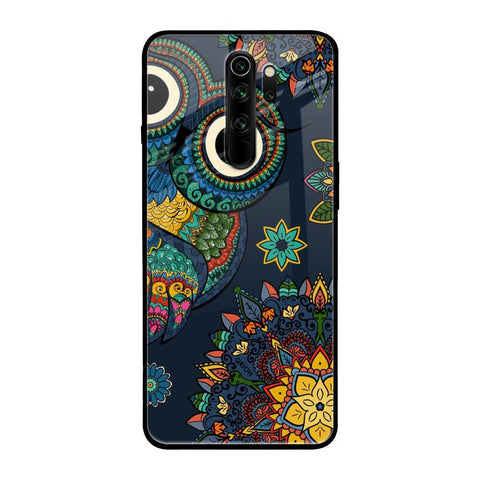 Owl Art Glossy Case for Xiaomi Redmi Note 8 Pro