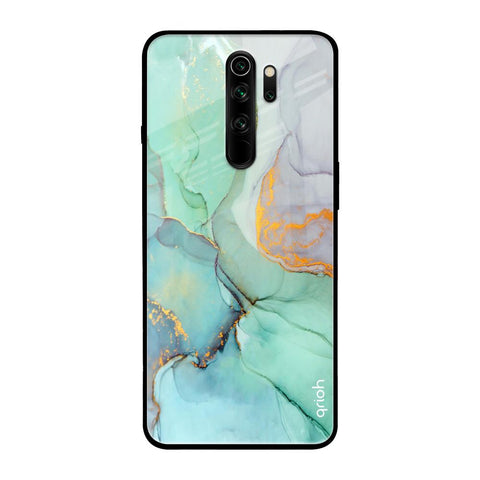 Green Marble Glossy case for Xiaomi Redmi Note 8 Pro