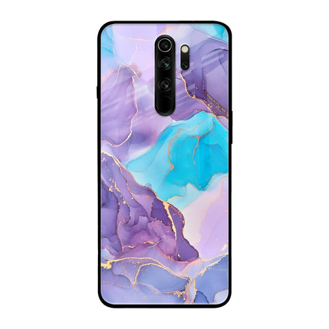 Alcohol ink Marble Glossy Case for Xiaomi Redmi Note 8 Pro