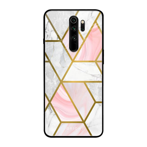 Geometrical Marble Glossy Case for Xiaomi Redmi Note 8 Pro
