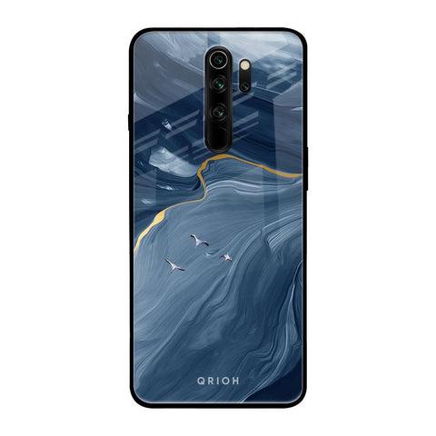 Deep Ocean Marble Glossy Case for Xiaomi Redmi Note 8 Pro