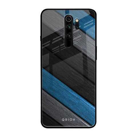 Multicolor Wooden Effect Glossy Case for Xiaomi Redmi Note 8 Pro