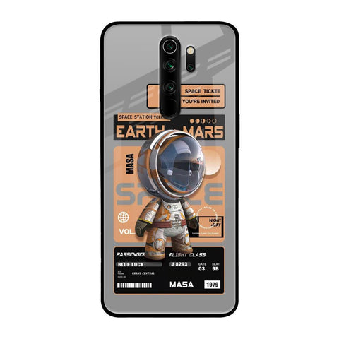 Space Ticket Glossy Case for Xiaomi Redmi Note 8 Pro