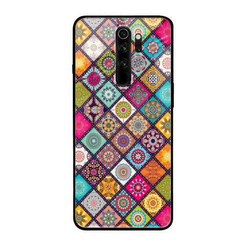 Multicolor Mandala Glossy Case for Xiaomi Redmi Note 8 Pro