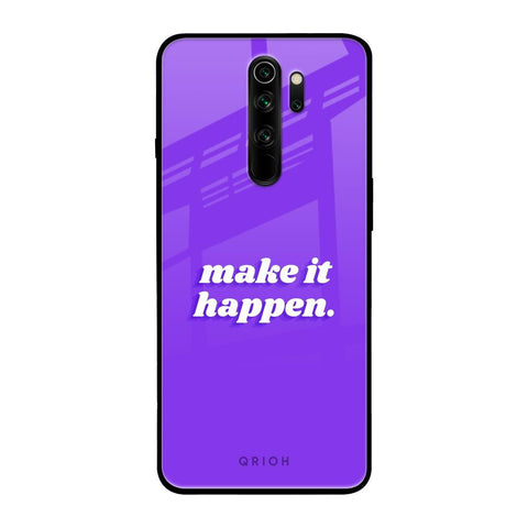 Make it Happen Glossy Case for Xiaomi Redmi Note 8 Pro